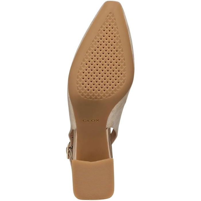 Жіночі туфлі-човники Geox D Giselda CPump, світло-золотисті, розмір 37 EU