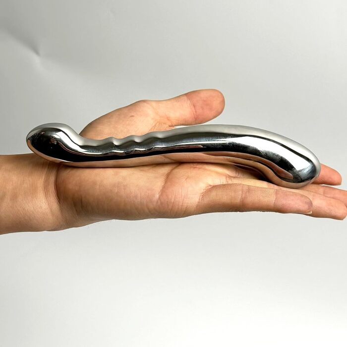 Масажний стимулятор G-Punkt YILUQIFLY - металевий стрижень для масажу простати, нержавіюча сталь, для дорослих, для пар