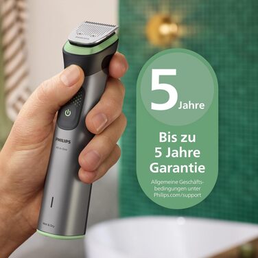 Тример Philips Multigroom 7000 MG7962/30 19-в-1 для обличчя, волосся та тіла, з самозатовчуваними лезами та 26 налаштуваннями довжини (0,5-20 мм)