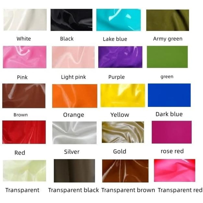 Чоловічі лосини з латексу, тонкі гумові лосини з кільцями, розмір M, чорний колір