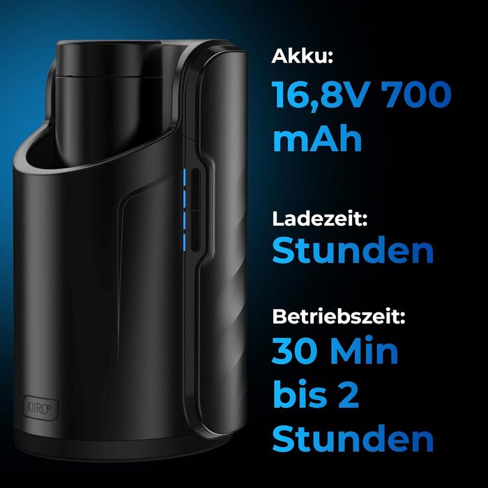 KIIROO Keon - Автоматичний мастурбатор для чоловіків з інтерактивним контентом FeelMe AI, до 230 імпульсів/хв, бездротовий