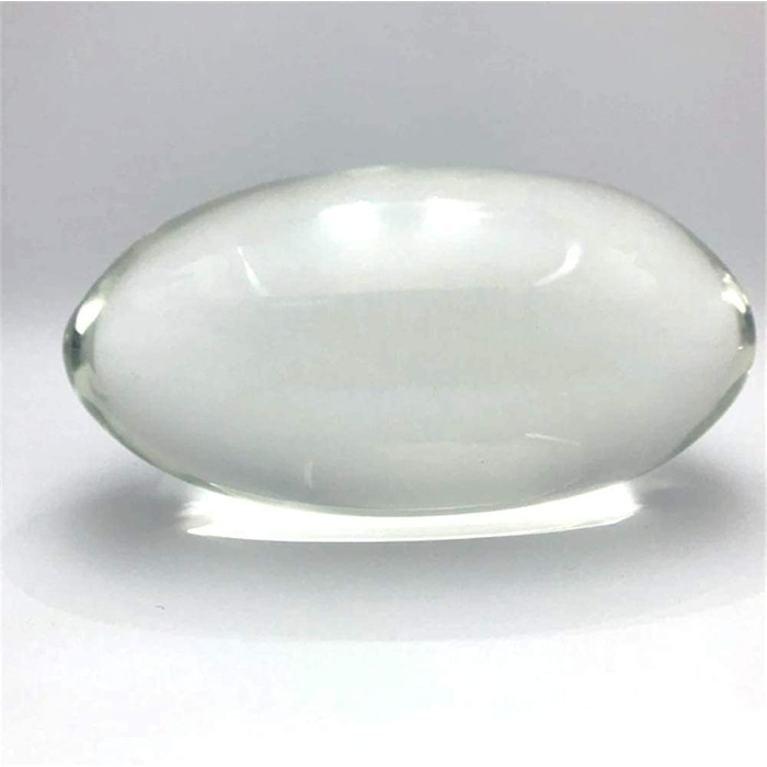 Анальний масажер з кришталю, скло, 117*60 мм - для чоловіків та жінок