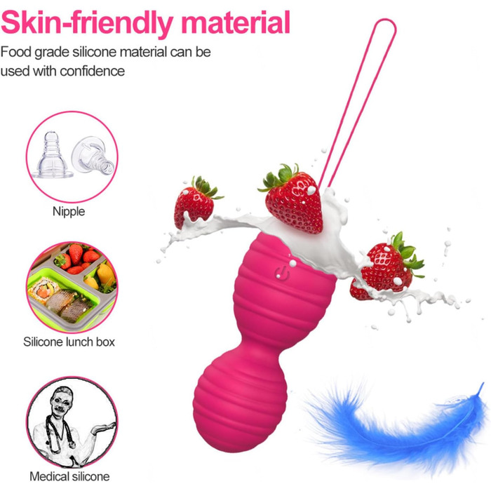 Вібратор з дистанційним керуванням та керуванням через додаток, 12 режимів вібрації, стимулятор G-точки та клітора, портативний анальний дилда для жінок та пар