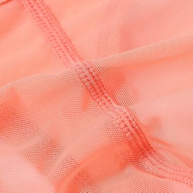 Сліп BIATWOWR для чоловіків: прозорі сексуальні труси (M, помаранчевий)