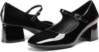 Жіночі туфлі-човники Dream Pairs з закритим носком, чорні, розмір 41.5 EU