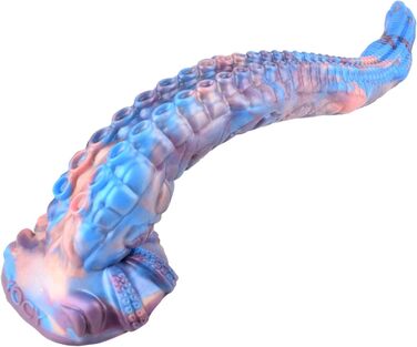 Анальний статевий іграшка-монстр з крапчастим дизайном, силікон, XXL - для чоловіків та жінок