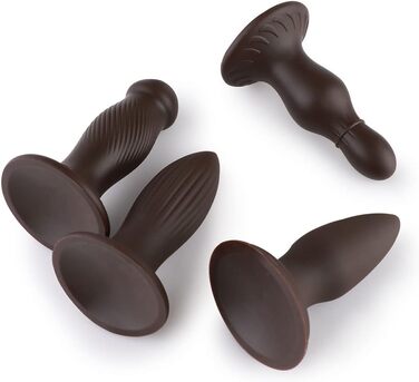 Анальні стимулятори Anale Stecker: 4 розміри, стимулятор G-точки, масаж простати, іграшки для дорослих