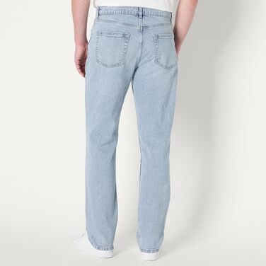 Чоловічі джинси Amazon Essentials Relaxed Fit, світло-блакитний колір (Light Ice), 35W / 34L