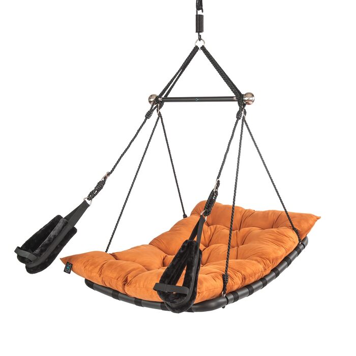 Секс-гойдалка Liebesschaukel Luxus Private Euphoria® помаранчево-коричнева - зручна гойдалка для пар преміум-класу