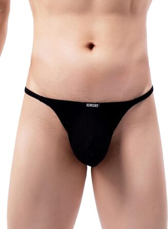 Сексуальні чоловічі труси iKingsky з низькою талією (4 шт.) - модаль, Tanga, XXL