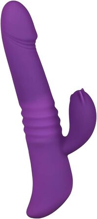 Вібратор EIS, кролик, 22,5 см, водонепроникний, акумуляторний, з нагріванням, з м'якого силікону