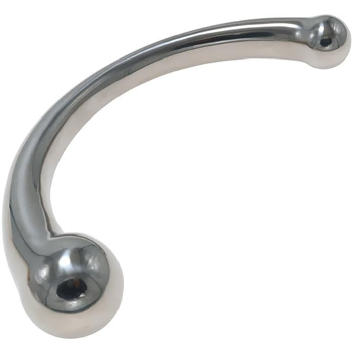 Анальний масажер Jomyu з нержавіючої сталі з подвійним наконечником для масажу простати (G-точка) - BDSM іграшка для чоловіків та жінок