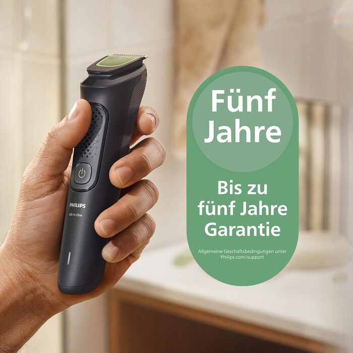 Універсальний тример Philips Multigroom 3000 серії 9-в-1 MG3946/15 для обличчя, голови та тіла, 12 налаштувань довжини