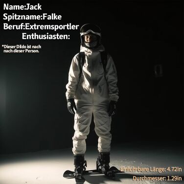 Реалістичний дилда Falcon, 20.7 см, з матеріалу, безпечного для тіла, секс-іграшка для жінок, гнучкий дилда з присоскою для рук