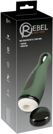 Мастурбатор Rebel 5519610000 Зелений, універсальний розмір