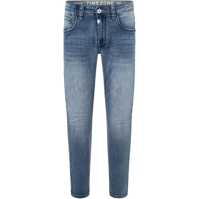 Чоловічі джинси Timezone Slim Jeans Regular Gerrittz, Antique Blue Wash, розмір 31W/32L