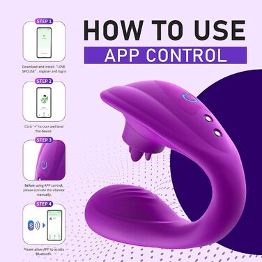 Вібратор для жінок YcsLust з пультом керування, 10 режимів, для стимуляції клітора та G-точки, водонепроникний, для пар