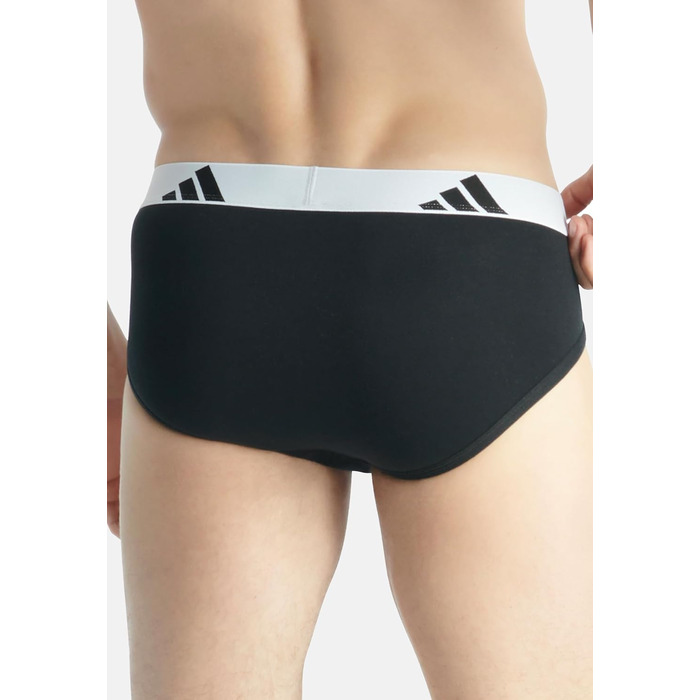 Труси чоловічі Adidas (3 шт. в упаковці) (XXL, чорний 006)