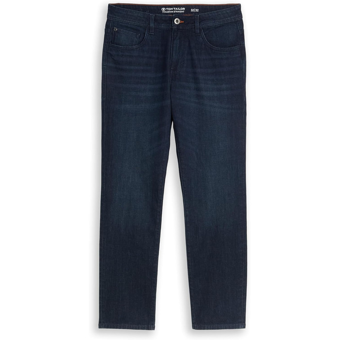 Чоловічі джинси Tom Tailor TTMARVIN Straight з ефектом Stretch, колір Rinsed Blue Denim (40W / 36L)
