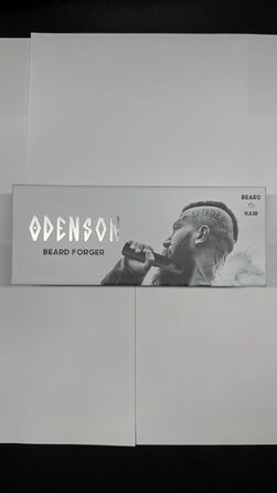 Випрямляч для бороди Odenson Beard Forger – бездротовий підігрівальний гребінець для догляду за бородою, 4 температурні режими, акумуляторний