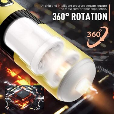 Автоматичний тренажер для чоловіків, 360° обертання, частотне регулювання швидкості, інтелектуальна система налаштувань