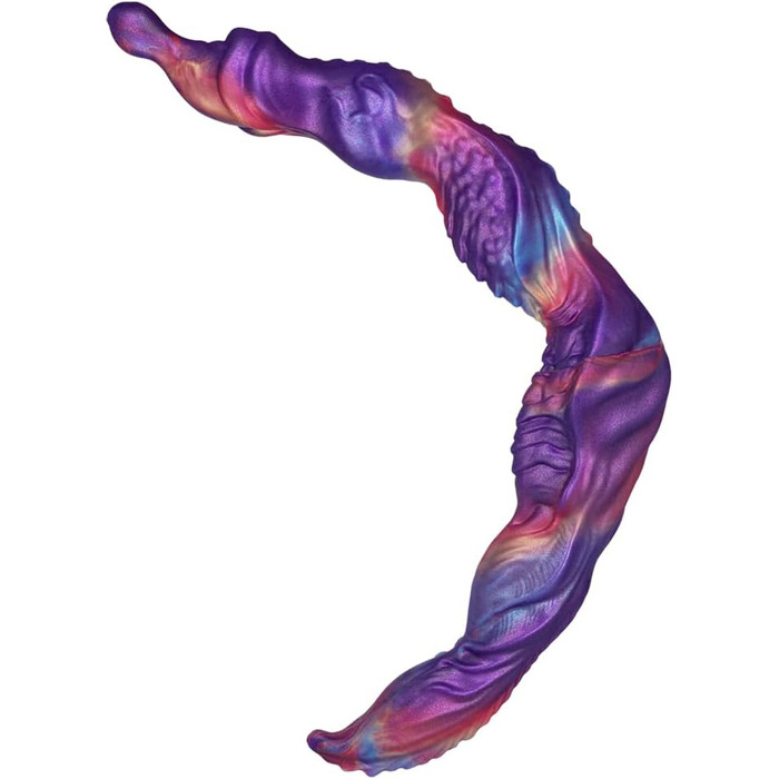 Анальний стимулятор з силікону Hmxseu Monster Doppeldildo - подвійний дildo, 34 см, для жінок, чоловіків, пар