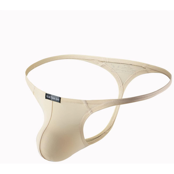 Танга чоловічі Faringoto, 6 шт. в упаковці, низька посадка, однотонні, S-XXL