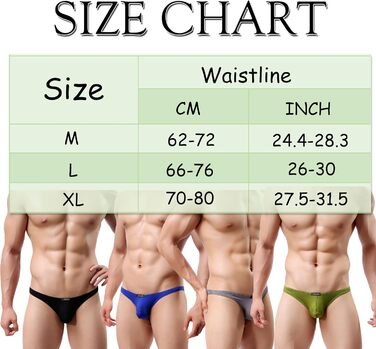 Танга чоловічі QiaTi, 8 шт. - чоловіча білизна, труси, сліпи, боксер