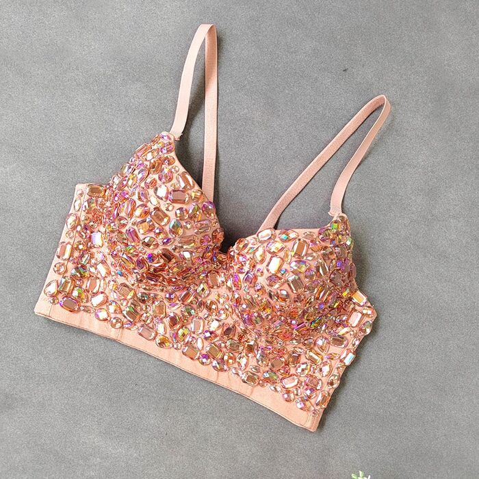 Корсет-топ Woboren: бюстгальтер, топ на бретелях, кроп-топ, корсаж, обтислий жилет. Білий (#11 Бежевий, S)