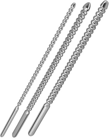 Набір розширювачів уретри з нержавіючої сталі Roluck для чоловіків (3 шт.)