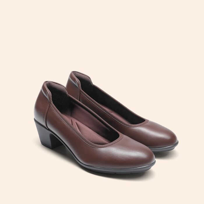 Жіночі туфлі-човники DREAM PAIRS із закритим носком, коричневі, розмір 38 EU