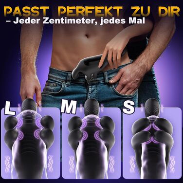 Вібратор для чоловіків Magic Hand: 10 режимів, 10 вібрацій, стимуляція пеніса, сексуальні іграшки для соло-мастурбації