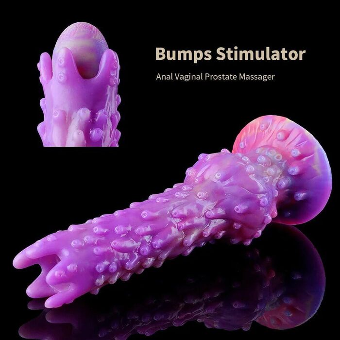 Надувний дилдо-овопозитор Kuaecr з 5 яйцями, силікон, фантазійний інопланетянин, анальний плагін, стимулятор G-точки, мастурбатор, екстремальна кладка яєць, секс-іграшки для жінок, чоловіків, пар