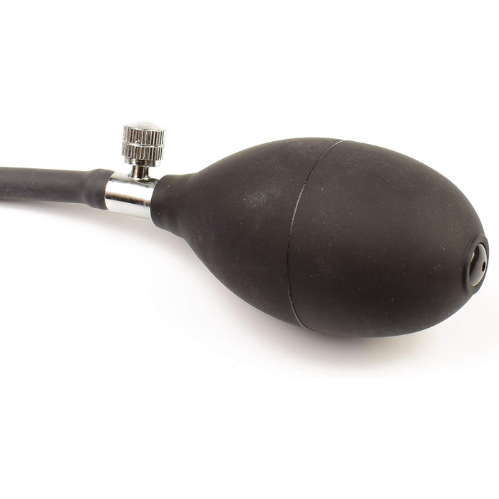 Чоловіча білизна Rubberfashion Atex Sip: короткі шорти з пеніс-холдером та висувною Дідою, чорний, 0.8 мм