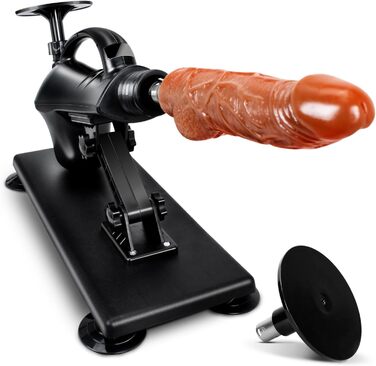 Sexmaschine Amausen з насадками дildo та сукупниками, автоматизована машина для стимуляції жінок та чоловіків, 3 XLR, іграшка для дорослих