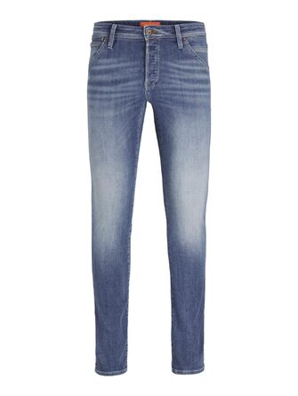 Чоловічі джинси Jack & Jones Ubbo Glenn Slim Fit, сині, стрейч-денім (34W / 36L)
