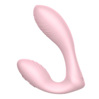 Вібратор для жінок SELOVE з пультом дистанційного керування: стимулятор клітора та G-точки, гнучкий, м'який рожевий