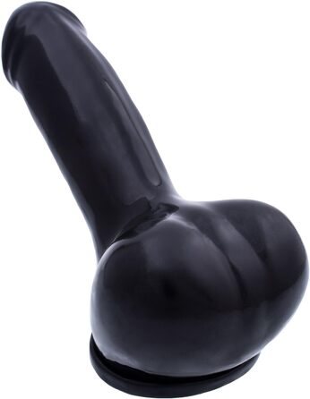 Штучний презерватив для пеніса TOYLIE Adam, чорний, довжина 13 см - з мішком для яєчок та вираженою головкою, Made in Germany