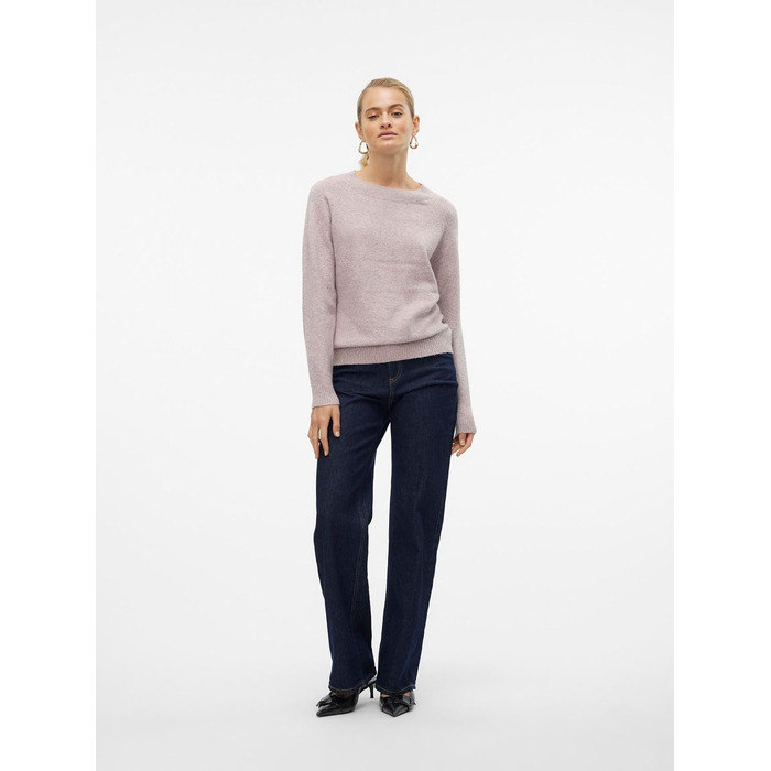 Жіночий в'язаний светр Vero Moda VMDOFFY, колір Woodrose, розмір L