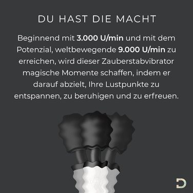 Вібратор для жінок Doxy: інтенсивна вібрація, перезаряджається, для дорослих