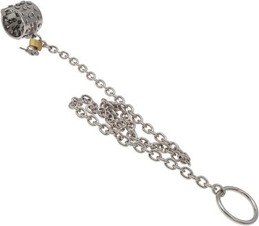 Сталевий пеніс-кільце з шипами PQKuss для розширення яєчок, SM-іграшка, 425г