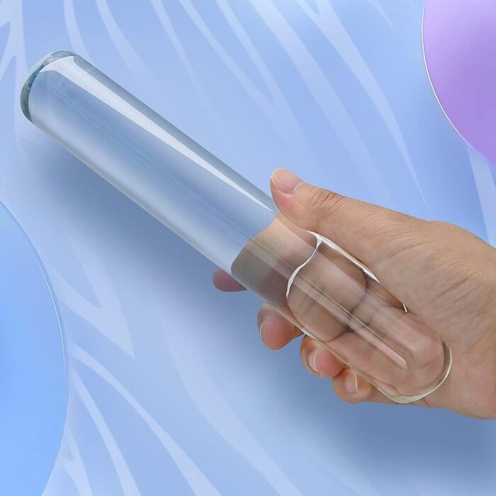 Анальний дилдо з скла для стимуляції G-точки - масаж простати, для жінок та чоловіків, SM інтимні іграшки