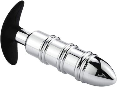 Анальний дildo з нержавіючої сталі для чоловіків та жінок - іграшки для БДСМ та анального сексу