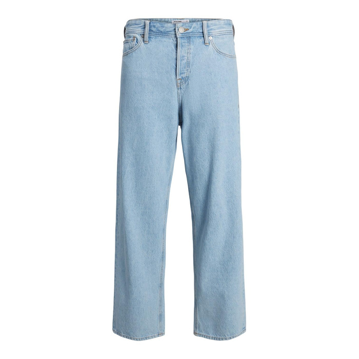Чоловічі джинси Jack & Jones JJIALEX Baggy Fit синього кольору, денім