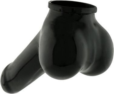 Чохол для пеніса з латексу M - 13 см, чорний, виготовлено в Німеччині