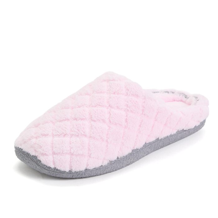 Жіночі домашні капці-клоги Dearfoams Leslie Terry з ефектом пам'яті (Memory Foam), Fresh Pink, розмір 42.5/44 EU (широка колодка)