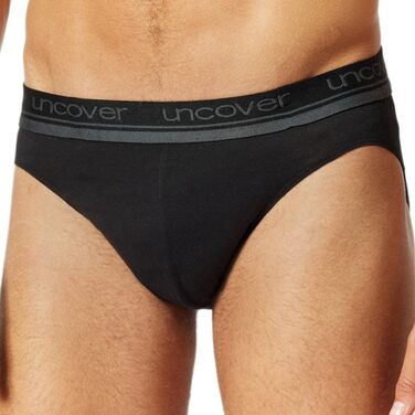 Schiesser Uncover - Бавовняні труси-сліпи Rio, 5 шт. в упаковці, 3XL, Чорний