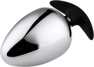 Металевий аналізатор Yerbssk - великий, унісекс, для досвідчених користувачів, аналізатор для анусу, секс-іграшка, срібний