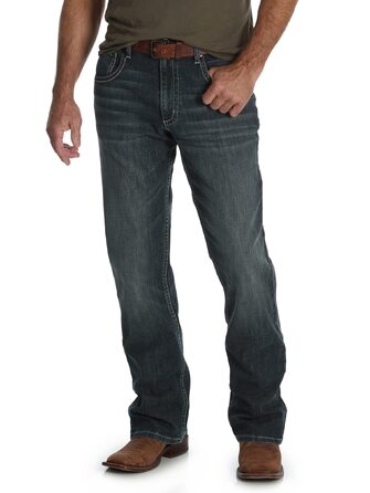Чоловічі джинси Wrangler 20X No. 42 Vintage Bootcut Stretch, колір Glasgow, розмір 32W/34L