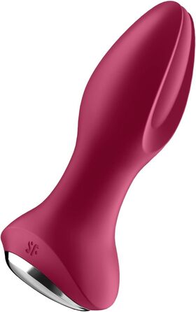 Satisfyer Rotator Plug 1 Connect: вібруючий анальний плагін з Bluetooth | Ротаційні перлини, водонепроникний (IPX7) | Для чоловіків та жінок